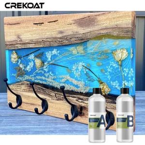 Wholesale Crystal Clear Epoxy Resin Topcoat High Viscosity Fast Curing For Crafts from china suppliers