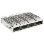 TE 2007626-1 QSFP+ Cage Assembly 1 x 4 Port With Heat Sink Included Lightpipe 14