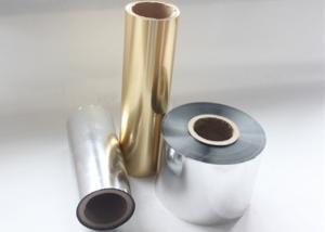 Wholesale Stretch Film Precision-Printable VMPET Film with 97% Radiant Barrier 12μm Silver Metallized Coating 3000m Industrial Roll from china suppliers