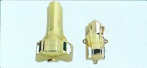 Wholesale Plastic Coffin Corner Decoration Coffin Hardware Golden Color Superior Plating from china suppliers