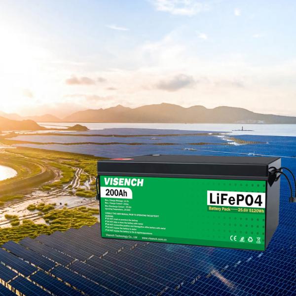 Visench Direct factory lifepo4 pack 12v 100ah 200ah 300ah lithium battery with