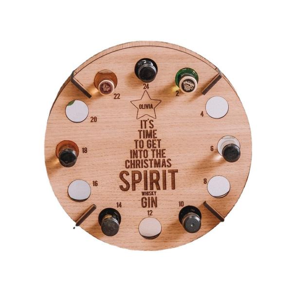 Customize Christmas Tree Shape Great Gift For Home Decor Wooden holder for Adult