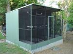 welded mesh bird aviary