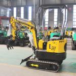 Track Gauge 920mm Mini Bagger Excavator ISO9001 Mini Digger Machine