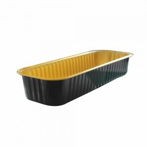 Wholesale Disposable Aluminum Foil Boxes for Food Packaging Heavy Duty Aluminum Oblong Foil Pans With Lid from china suppliers