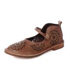 S404 Leather Shoes Handmade Toe Layer Cowhide High Quality Women'S Shoes Custom