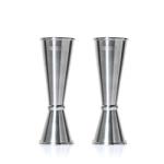Factory Direct custom barware tools 30/60ml measure cup stainless steel cocktail