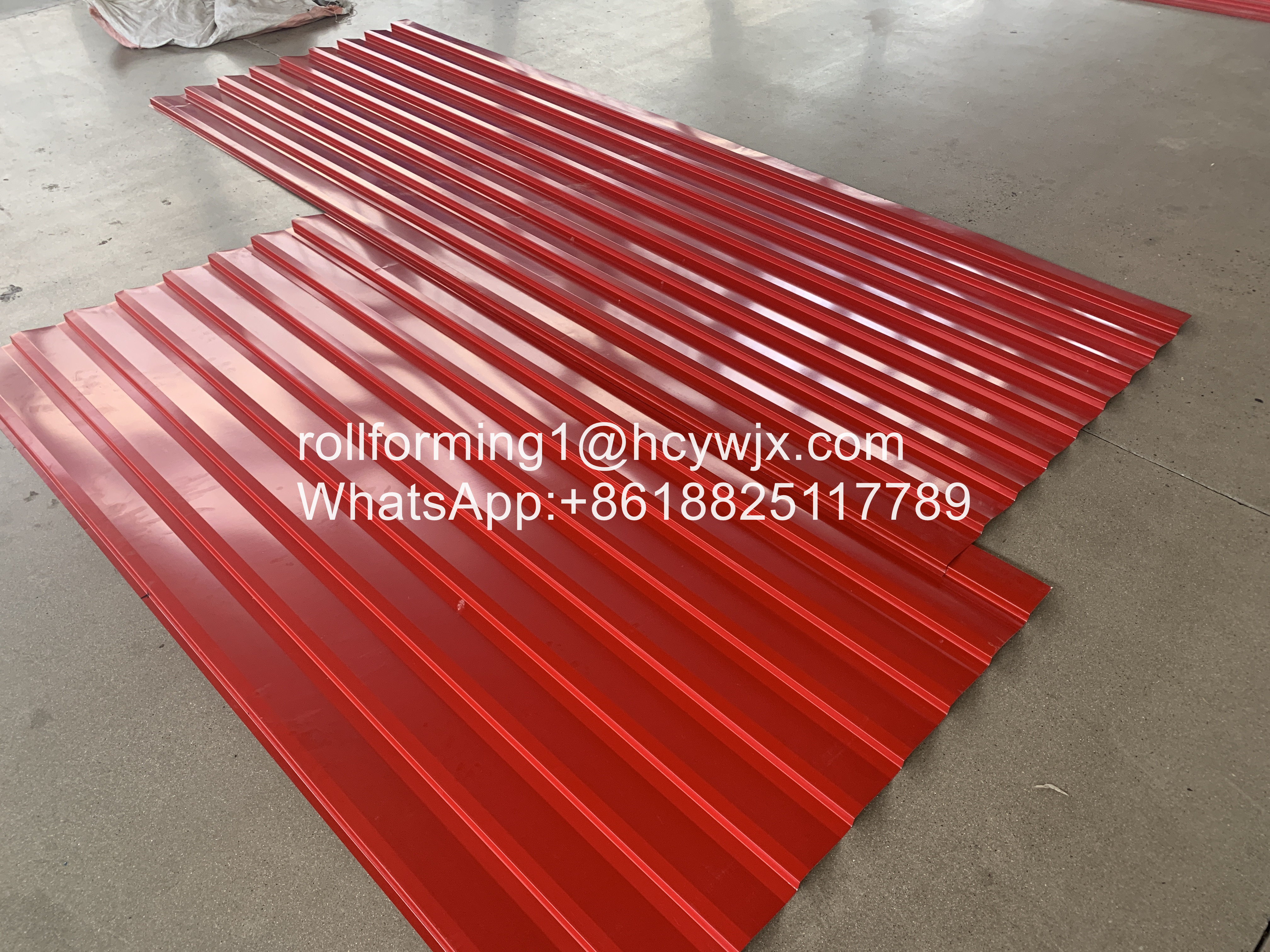 45# Steel Watertight Double Layer Roll Forming Machine
