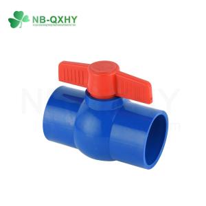 Wholesale Customization Philippines Bule1-2&quot; to 4&quot; Inch PVC UPVC Ball Valve with Butterfly Handle from china suppliers