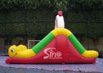 Custom made indoor kids inflatable caterpillar slide made of 0.55mm pvc