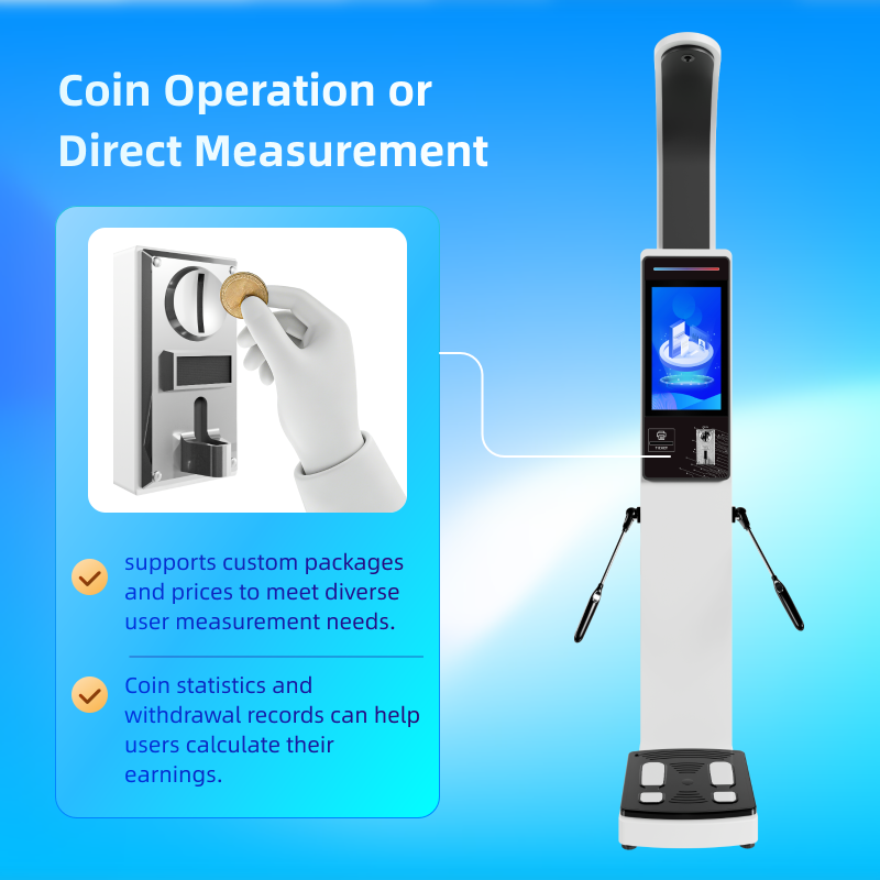 SH-V19F Body Analyzer Machine Smart Weight Scale Fat Analysis Inbody 270 Body Composition Machine