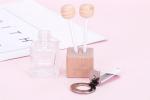 Pearly Luster Car Freshener Hanging Perfume Glass Bottle