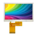 RGB Interface 480x272 490cd/m2 4.3 Inch Tft Lcd Display