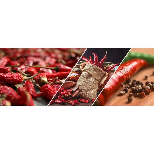 Chaotian Crushed Chilli Peppers 16 Mesh Sterilized Red Crushed Chilli