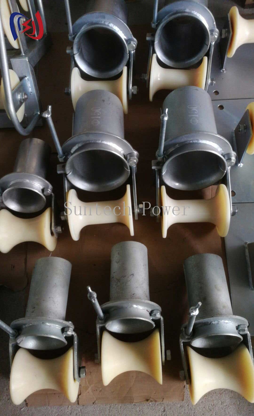 B Series Rope Roller Pulley 3.3KG - 12KG Bell Mouth Type Cable Pulling Pulley