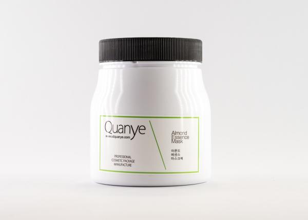 Big Capacity 750ml Hair Mask PET Plastic Jar With PP Cap White Body​ Hot