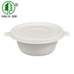 BPI Single Use Biodegradable Sugarcane Bagasse Bowl Disposable Paper Bowls With