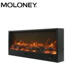 114cm Wall Insert Fireplace Wide Screen LED Color Changing Light