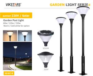 Wholesale Support 220V Solar LED Garden Lights With 3m Pole For Landscape Pathway from china suppliers