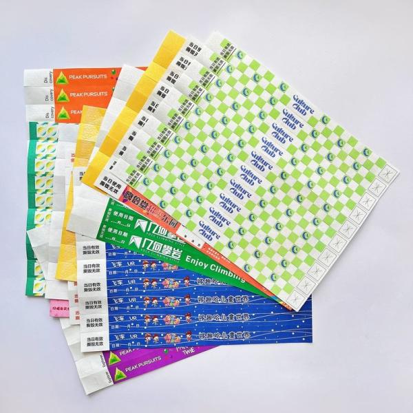 Waterproof and Heat Resistant Paper Event Wristbands The Key to Successful