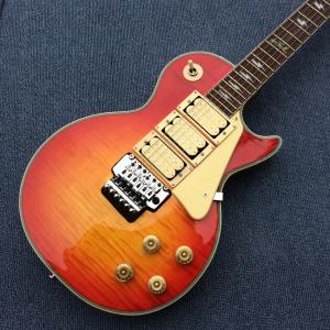 Wholesale New arrival Custom LP electric guitar with 3 pickups ,Rosewood Fingerboar &amp; Cherry Sunburst color guitar, Free shipping from china suppliers
