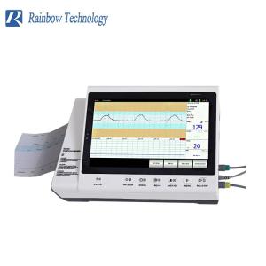 Wholesale 3 Parameters Twins CTG Fetal Heart Rate Monitor Cardiotocography Machine With Printer from china suppliers