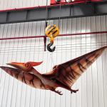 Jurassic Park Simulated Animatronic Dinosaur Model For Amusement Park