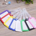 Suitcase Luggage Plastic PVC Card PP ABS With Paper Labels ODM