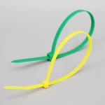 Heat resisting 85 Degree Disposable Plastic colorful Self Locking Nylon Zip Ties