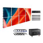 P3.91 SMD Panels Rental LED Display 1000X500 Alumnim And Iron Cabinet