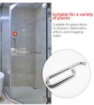Polish/Matte Finish Door Handle for Room Bar Glass Door Straight Single Sided