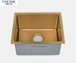 304 Ss Kitchen Sinks Undermount High Durability With Elegant Appearance / Single