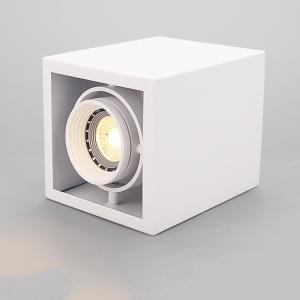 Wholesale GU10 holder white surface mounted square spotlight&amp;indoor spot lamp for home decoration from china suppliers