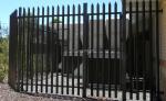 1800mm x 2400mm ,2100mm x 2400mm garrison tubular fencing ,steel high security