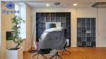 Self-Propelled Walk-Behind Floor Scrubber Designed For Office Cleaning.