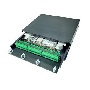 Wholesale KEXINT FTTH Fiber Optic Patch Panel 72 Ports Core SC LC ODF Drawer Type from china suppliers