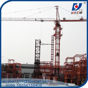 Wholesale 10t TC5023 Topkit Tower Crane 50m Working Arm VFD/Inverter Control from china suppliers