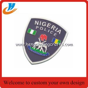 Wholesale Police badge, hard enamel pin badge with high process Hengchuang crafts supply from china suppliers