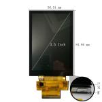 3.5" CTP Industrial Capacitive Touch Screen 320x480 300cd/m2 TFT LCD Display