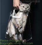 Fashionable Colorful Eco Friendly Reusable Shopping Bags PVC Storage Handle And
