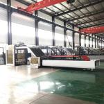 High Speed Full Automatic Flute Laminating Machine 1300mm To 1600mm 10KW