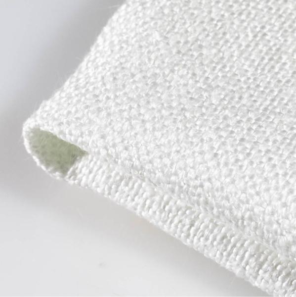 2626 Texturized 1/3 Twill Weave Fiberglass Cloth , Fire Resistant Material