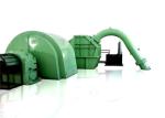 Horizontal Shaft Pelton Turbine Generator 1 Mw High Efficiency Eco Friendly