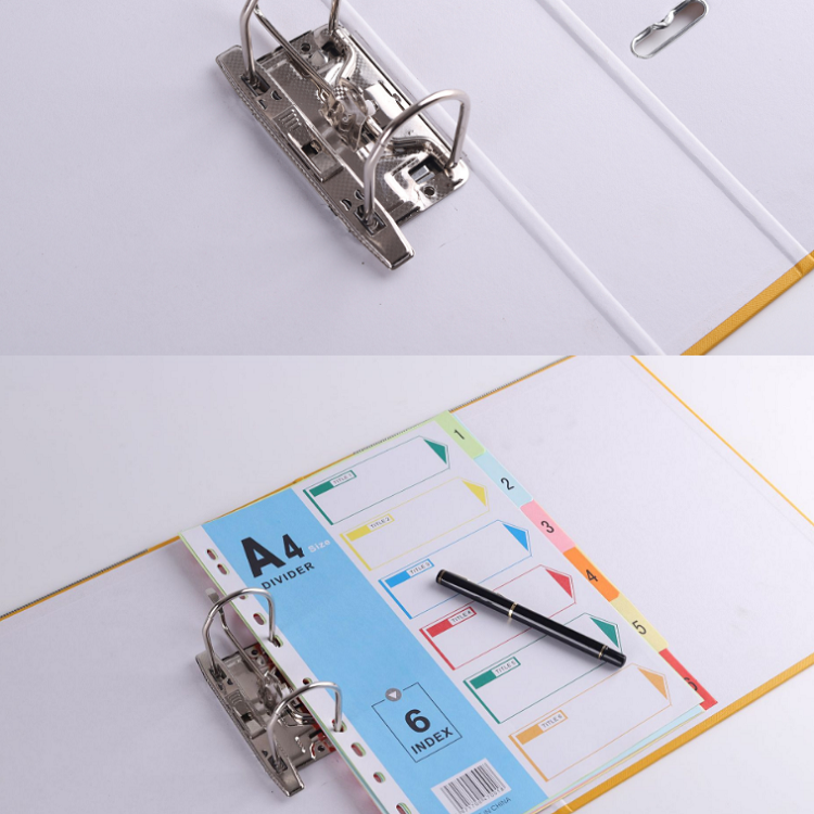 Customized Logo FC/A4 Office Lever Vaulted Folders for Professional File Organization