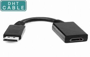 China Professional Custom Cable Custom Cable Assemblies , DP To HDMI Cable Adapter 15CM on sale