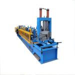 Cold Steel Strip C Z Aisi Purlin Roll Forming Machine Fully Automatic Gear