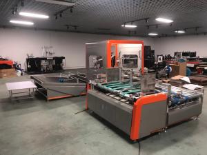 Wholesale 1300mm×1050mm Paper Box Folder Gluer Machine Automatic Feeding from china suppliers