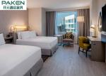 Hyatt Hotel Room Mountain Grain Oak Veneer Big Headboard & Background Panel