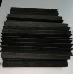 high quality bellows protect cover made by fiber cloth and PVC for fixed double
