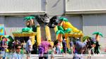 Giant King Kong Inflatable Combo Childrens Bouncy Castle With Slide